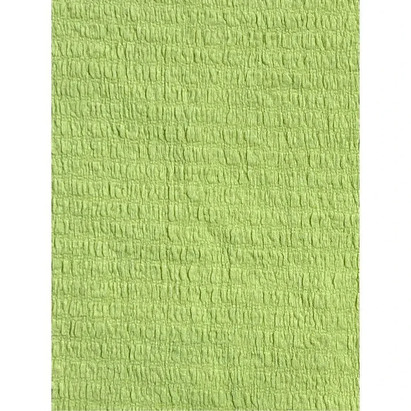 4th & Reckless Y2K Rita Textured Stretch Smocked Midi Dress Sz S Key Lime NWT - Picture 5 of 7